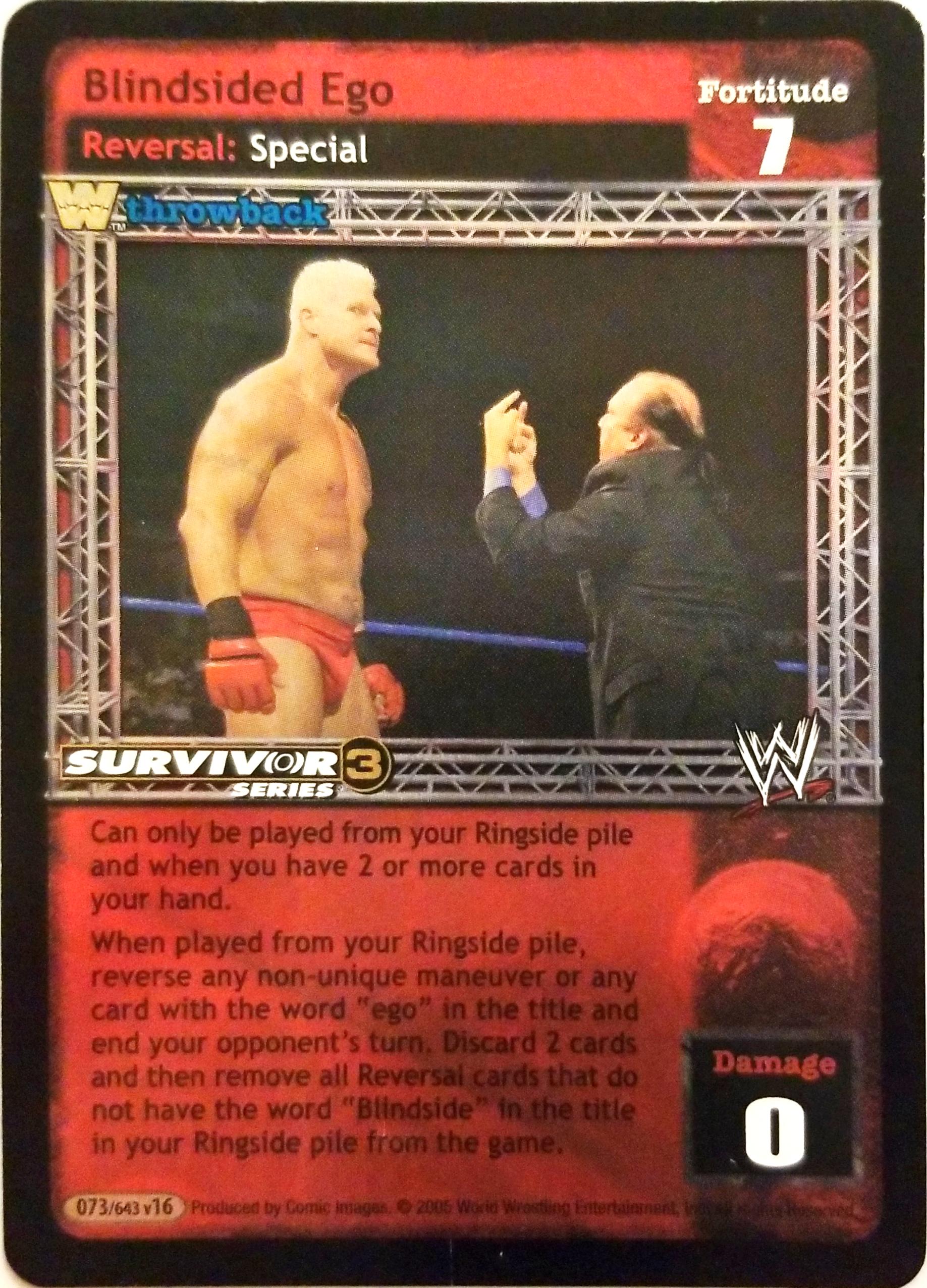 Blindsided Ego THROWBACK